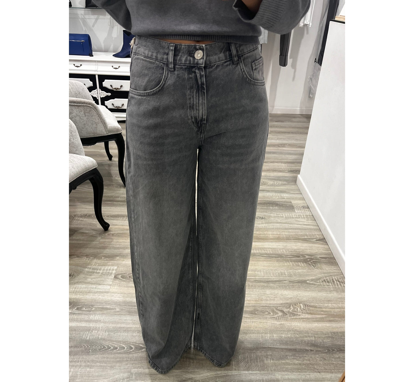 Jeans Grigio