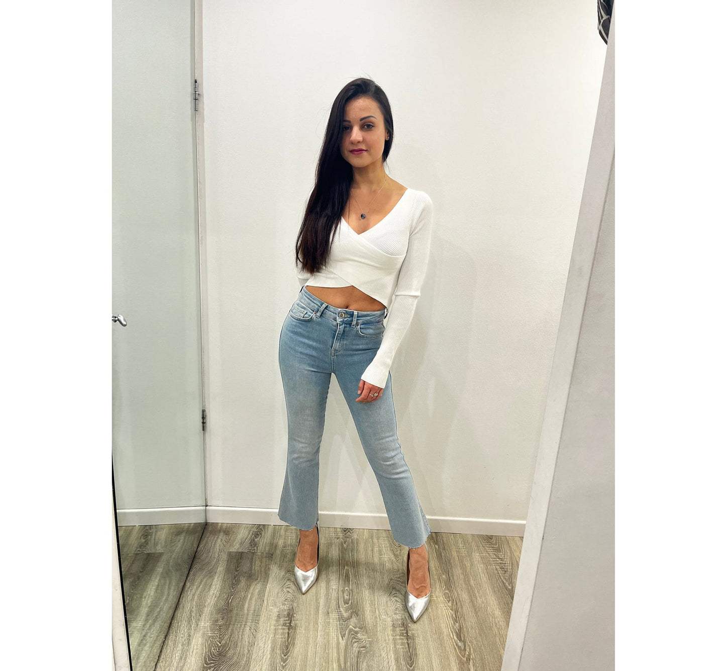 Jeans Cropped Flare